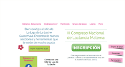 Desktop Screenshot of ligadelalecheguatemala.org